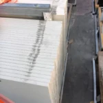 Porcelain slab 800x2600mm edge view