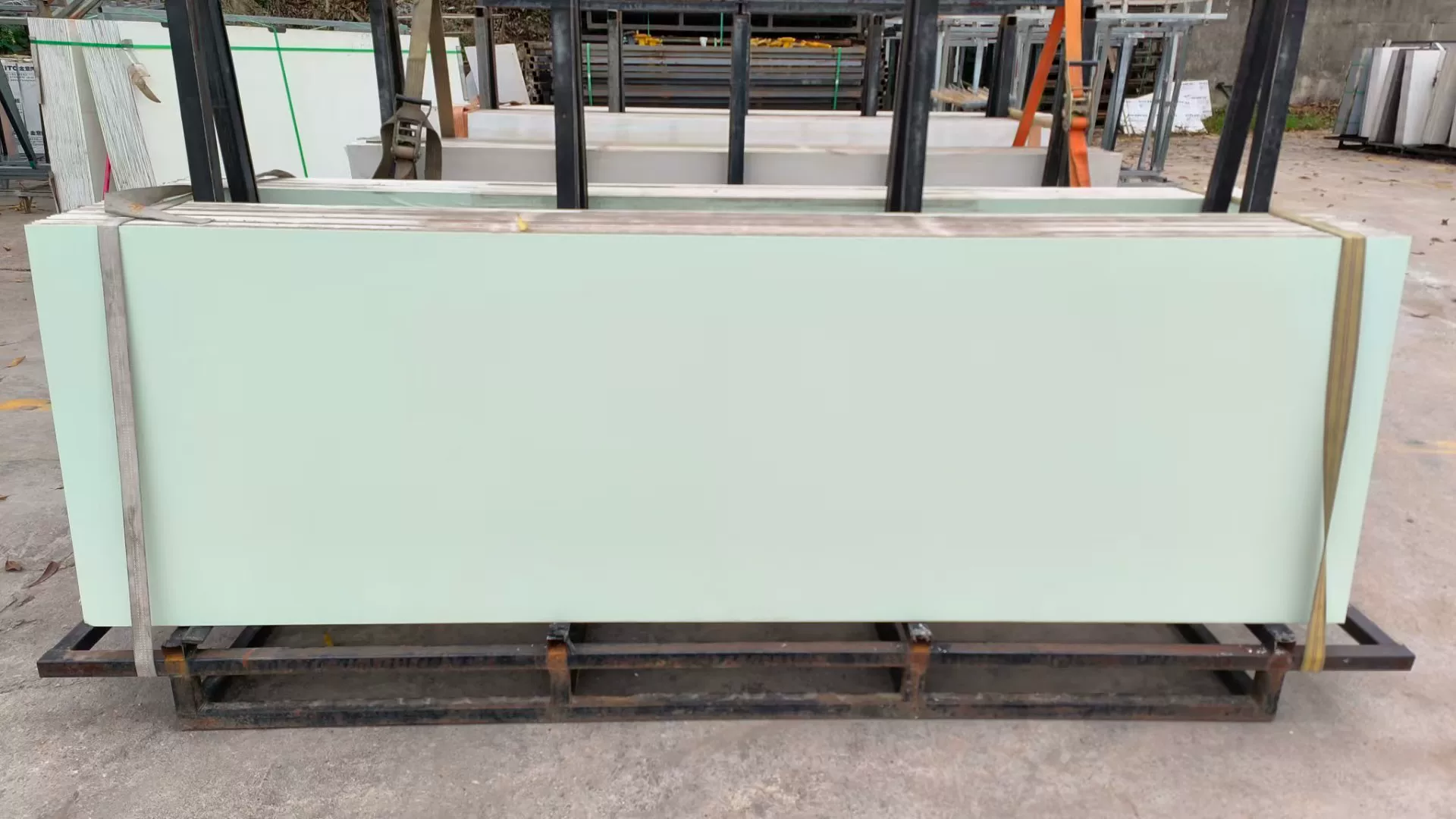 Sintered stone slab sample - Morandi Series color