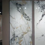 Glossy sintered stone slab sample 6
