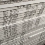 Quartz stone slab stock lot
