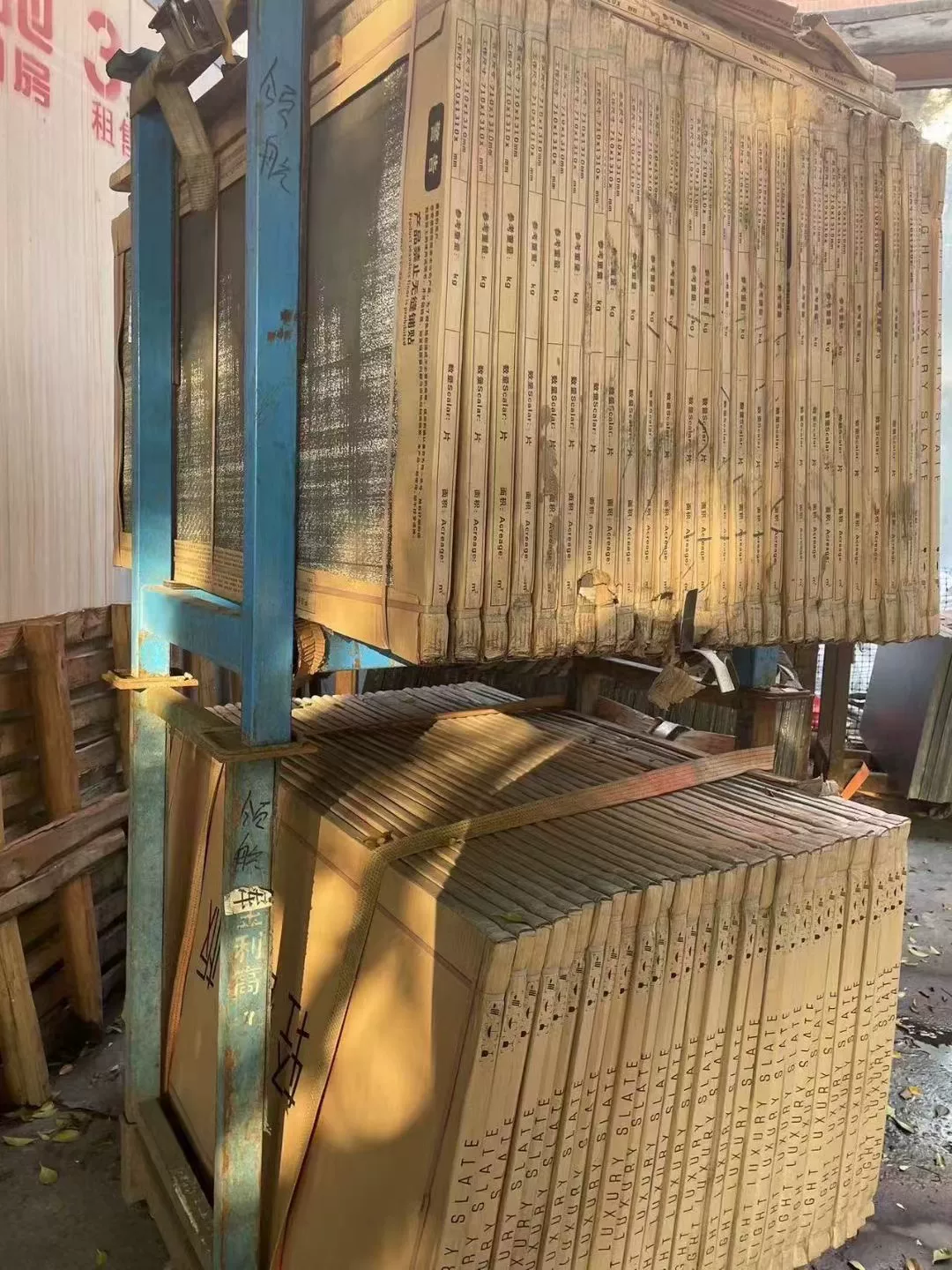 Sintered stone slab, warehouse clearance