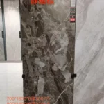 Black sintered stone slab 700x1300x6 mm