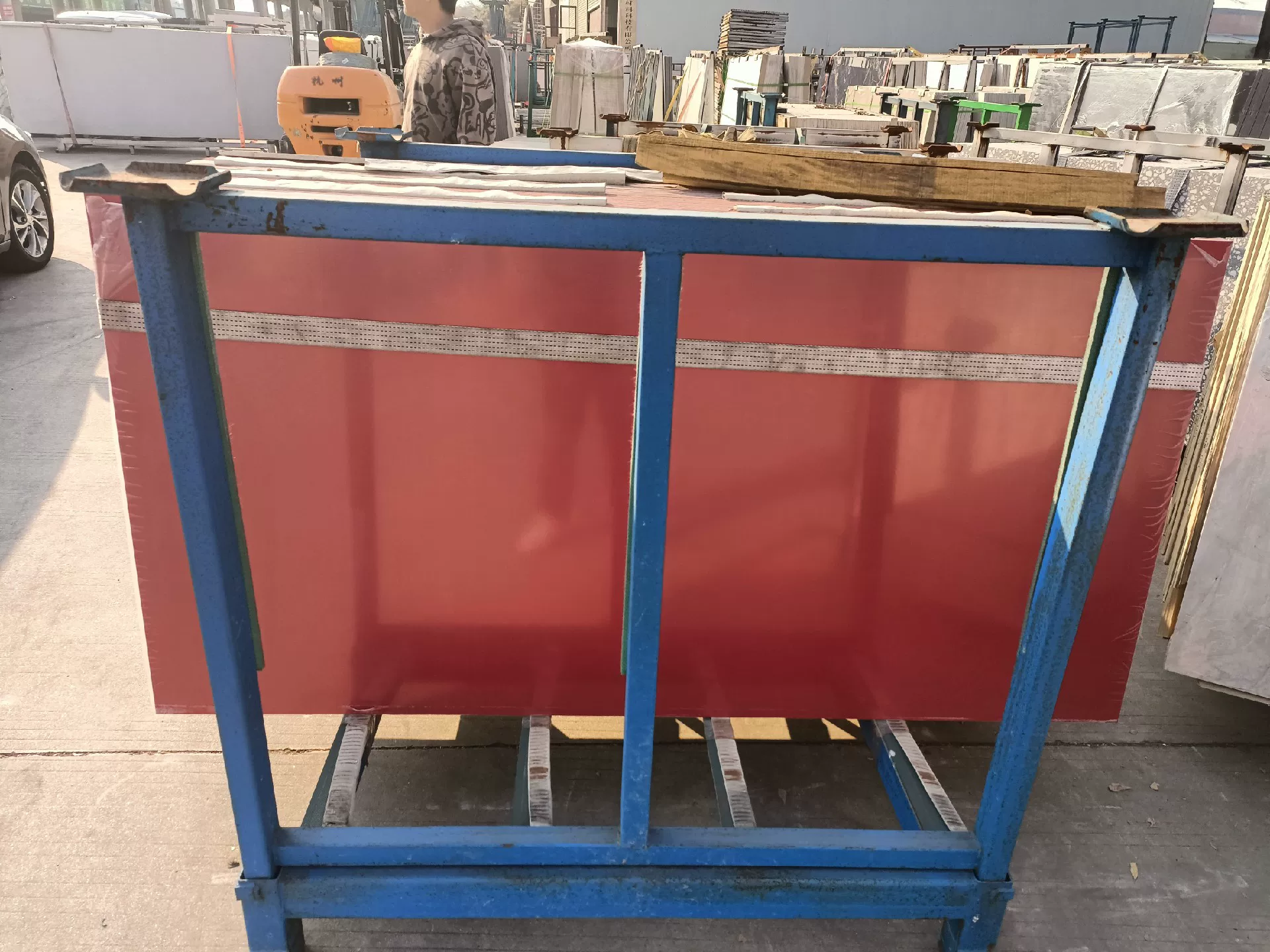 Pure white sintered stone slab 900x1800mm