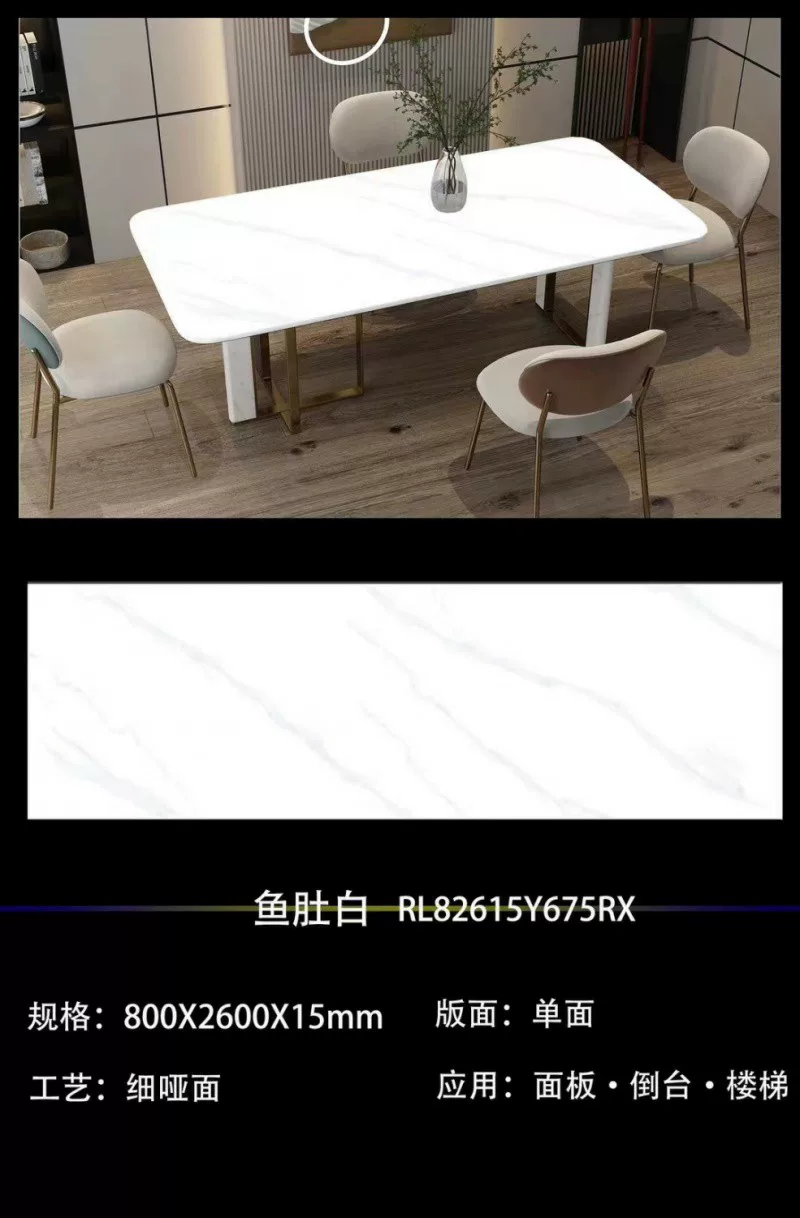 Sintered stone slab view 9