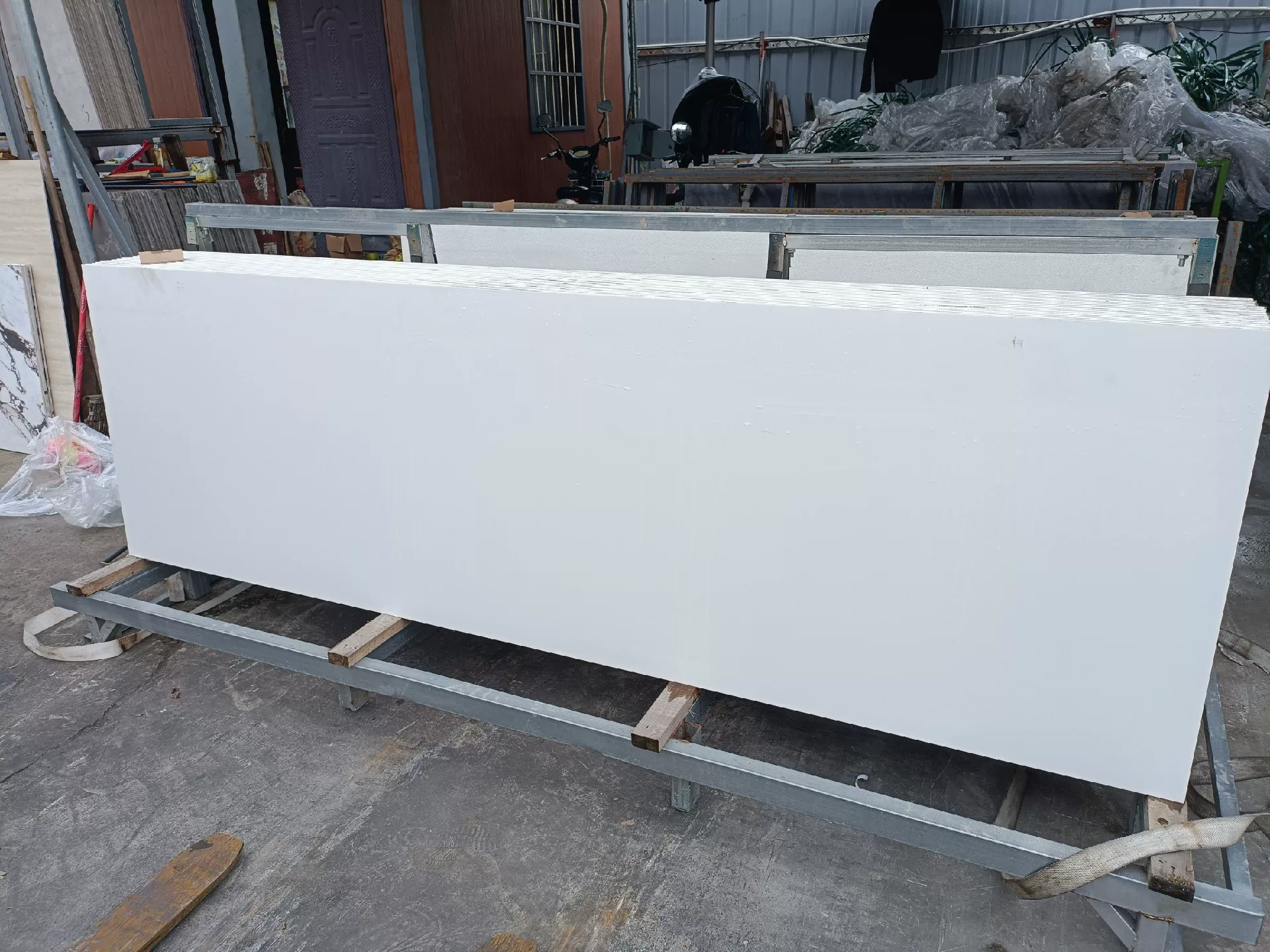 Sintered stone slab stock lot view 8
