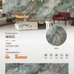 Pure white porcelain slab stock