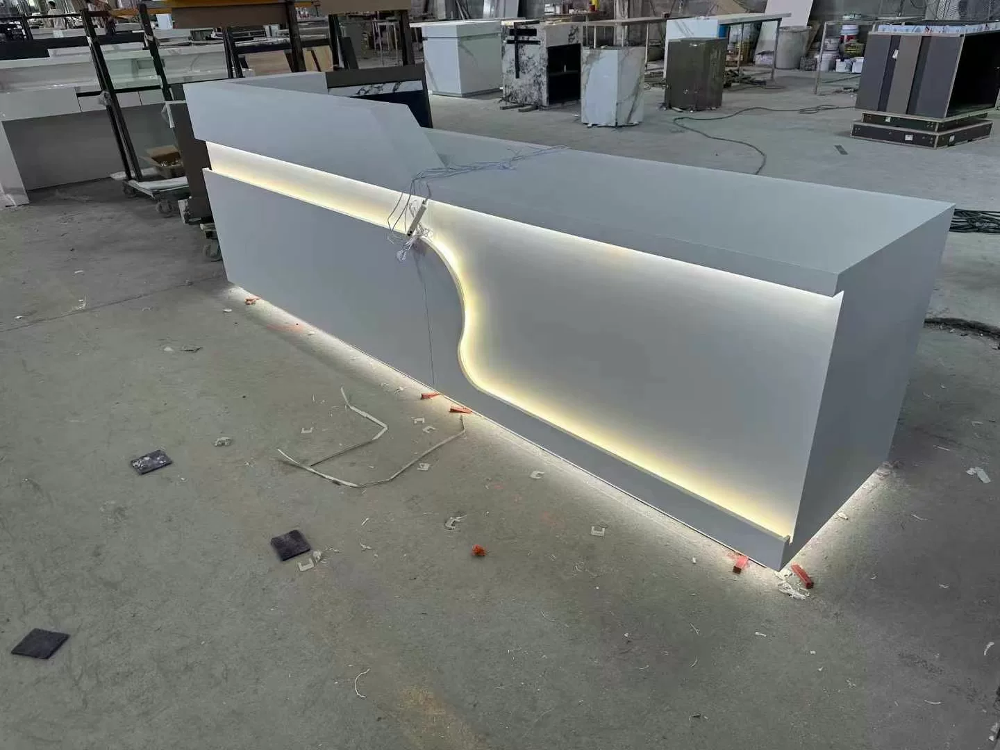 Kitchen island unit view 7