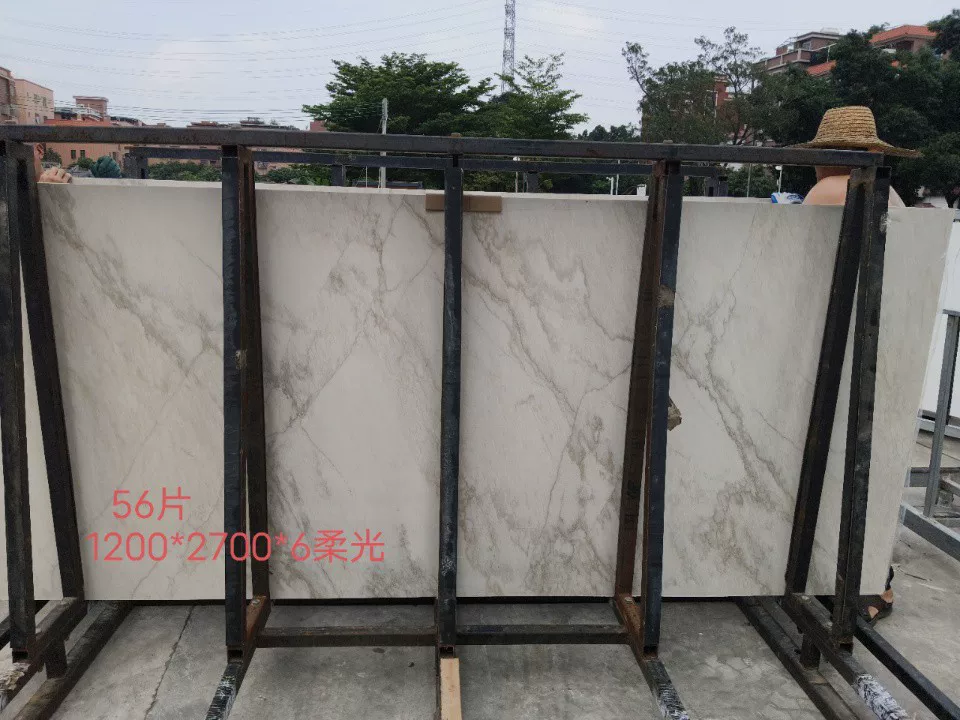Sintered stone slab stock lot 1200x2700x6mm