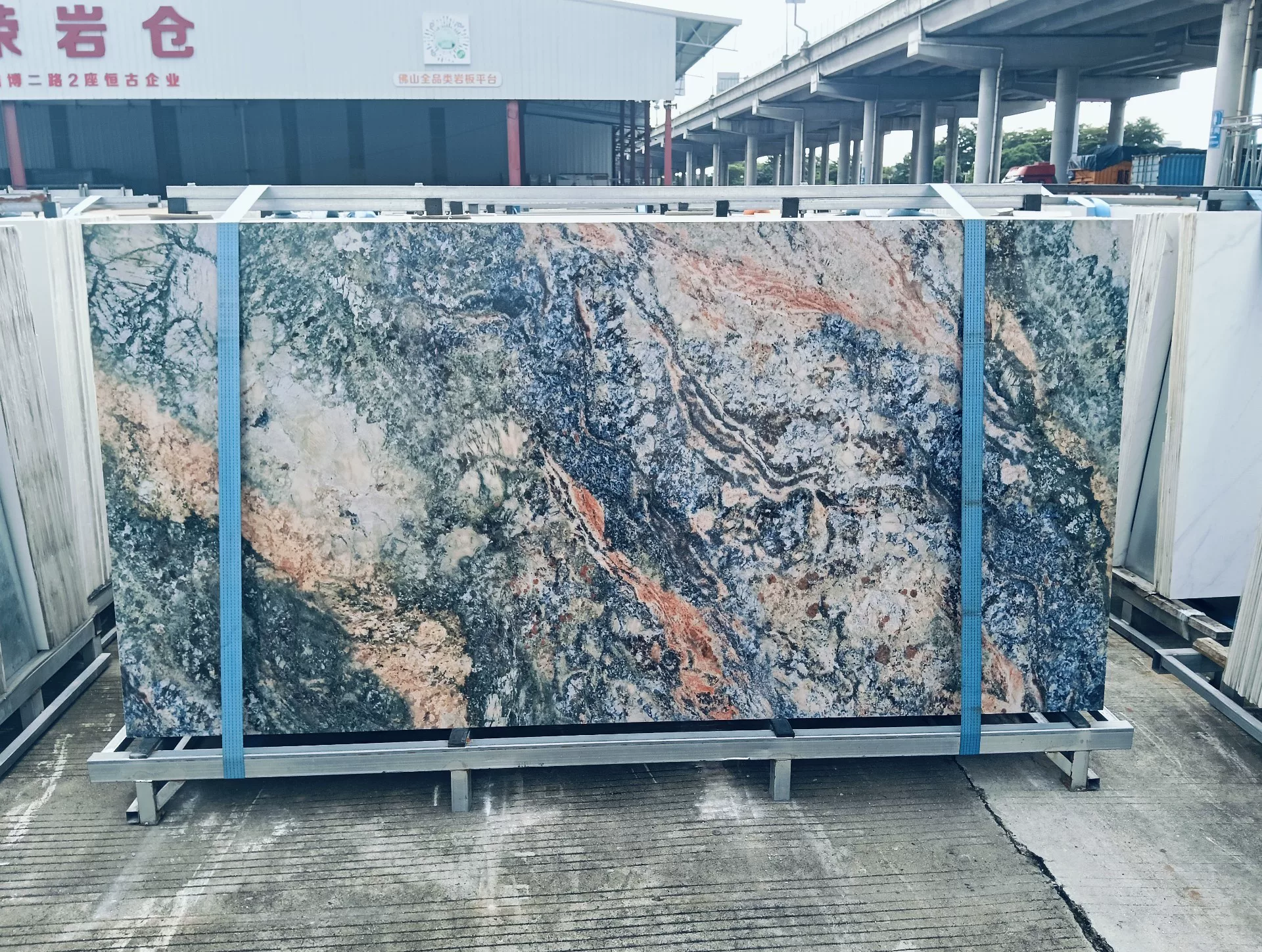 Plain color sintered stone slab 1200x2400 mm