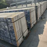 Glossy sintered stone slab 900x2700x9 mm stock lot