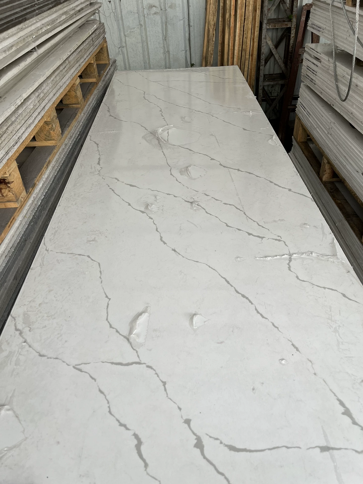 Quartz Slab Stock Lot