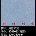 White sintered stone slab packaging setup