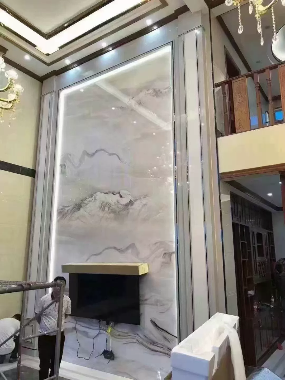 Wall application sample