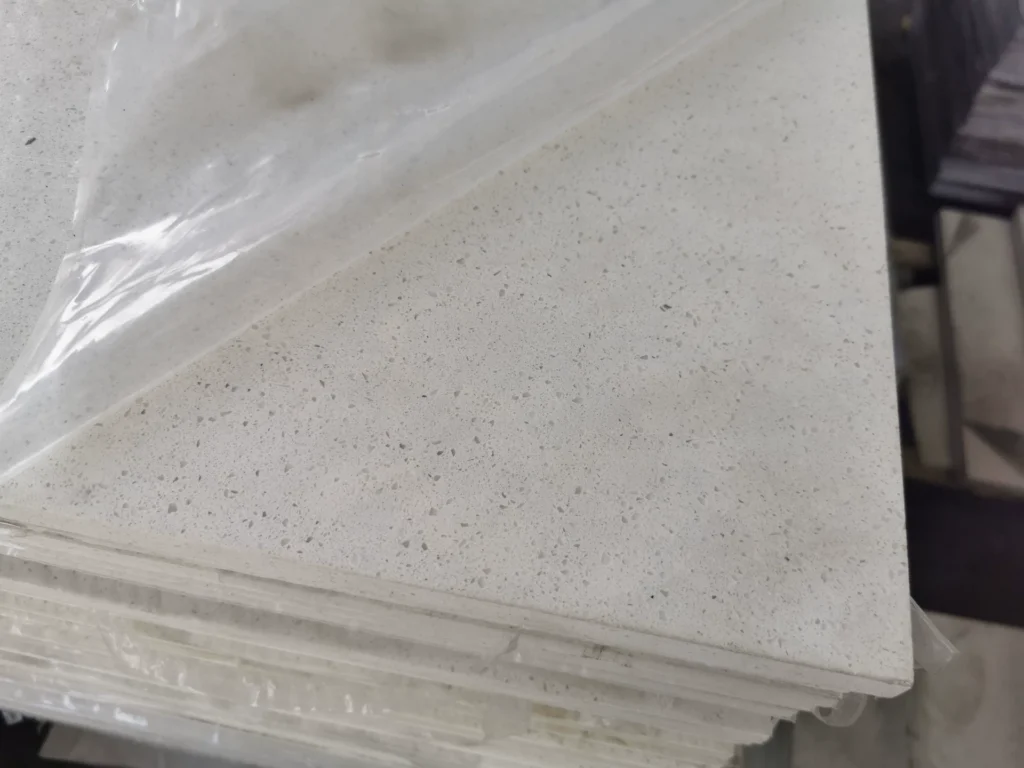 Quartz stone slab stock