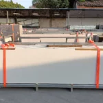 Porcelain slab 800x2600mm close-up