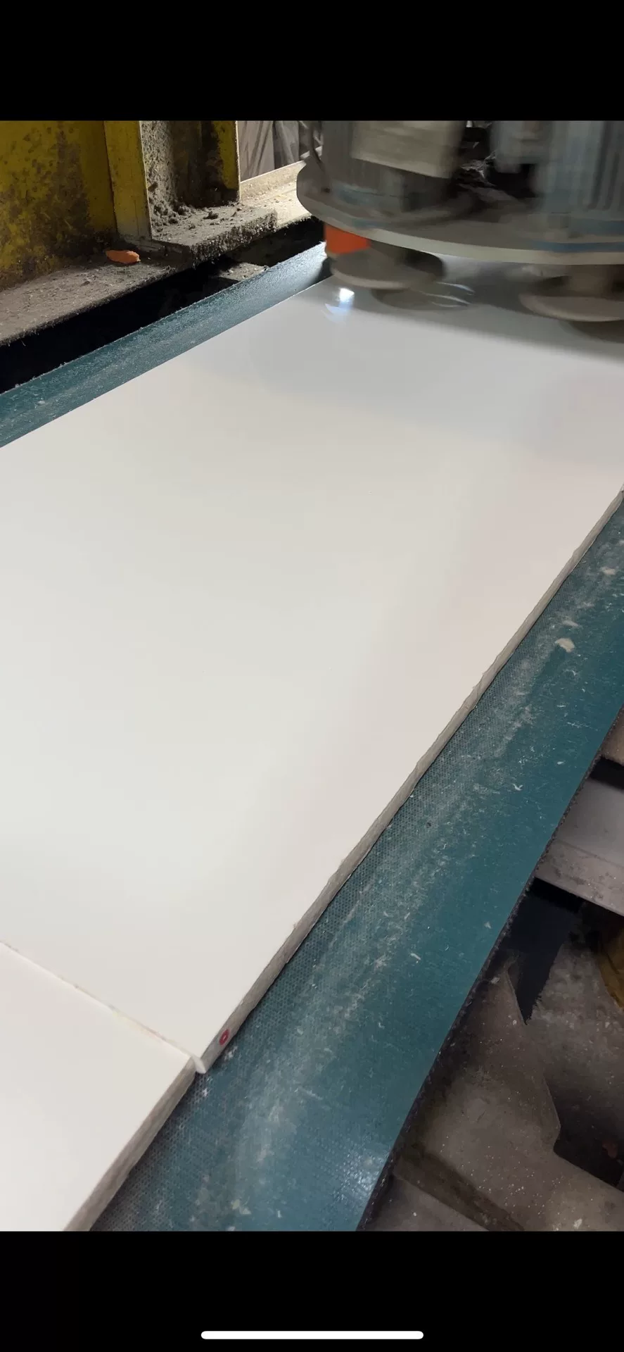 White quartz stone texture detail