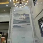 Living room feature wall example
