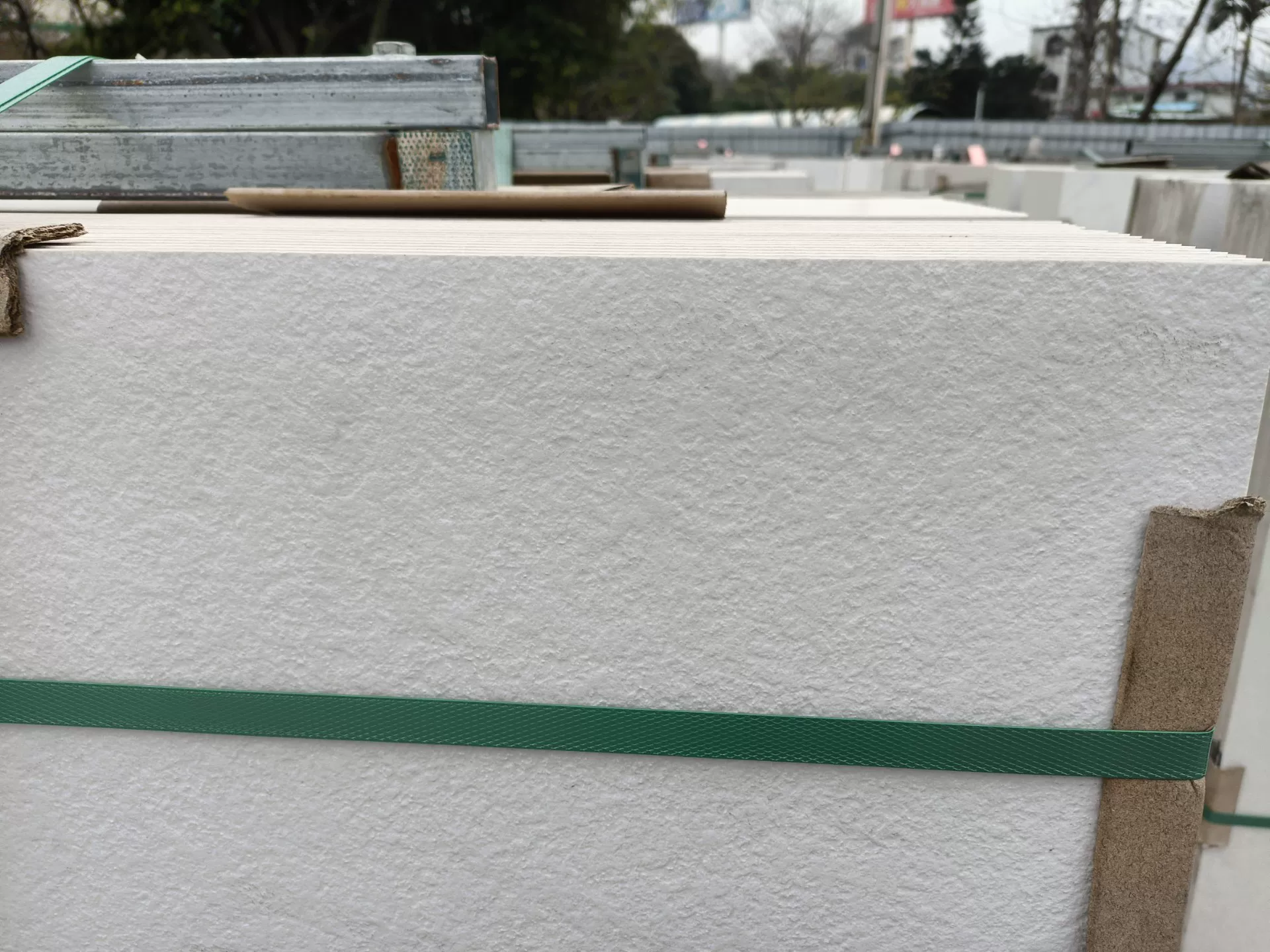 Flamed sintered stone slab, 1200x2700x9mm