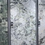 Sintered stone slab close-up