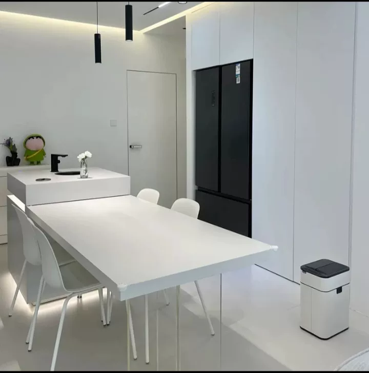 Sintered stone slab installation service example