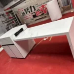 Sintered stone island countertop unit