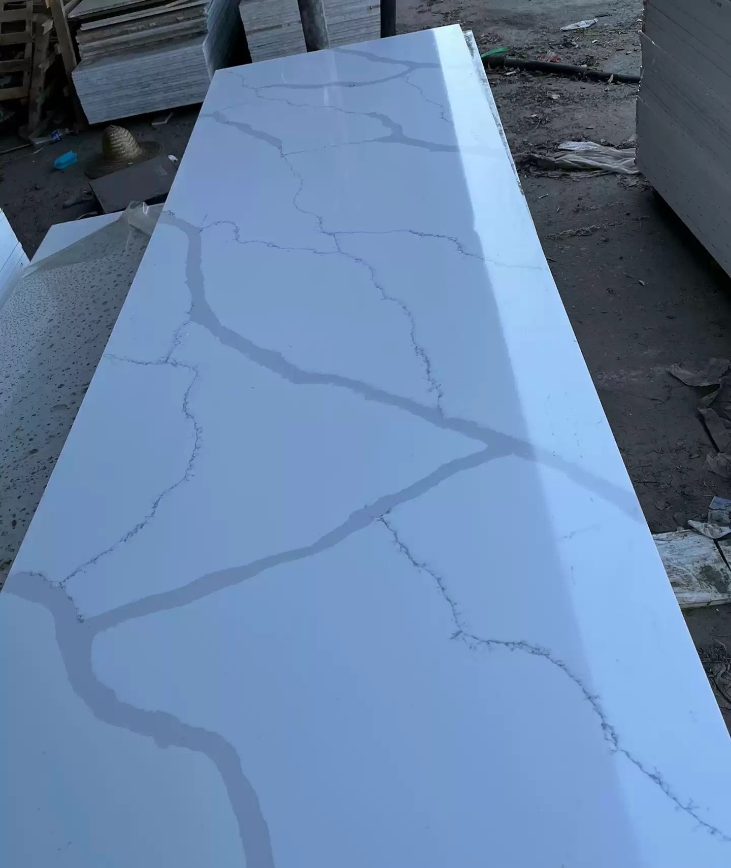 Slab edge or surface