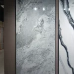 Sintered stone slab sample - brand reference