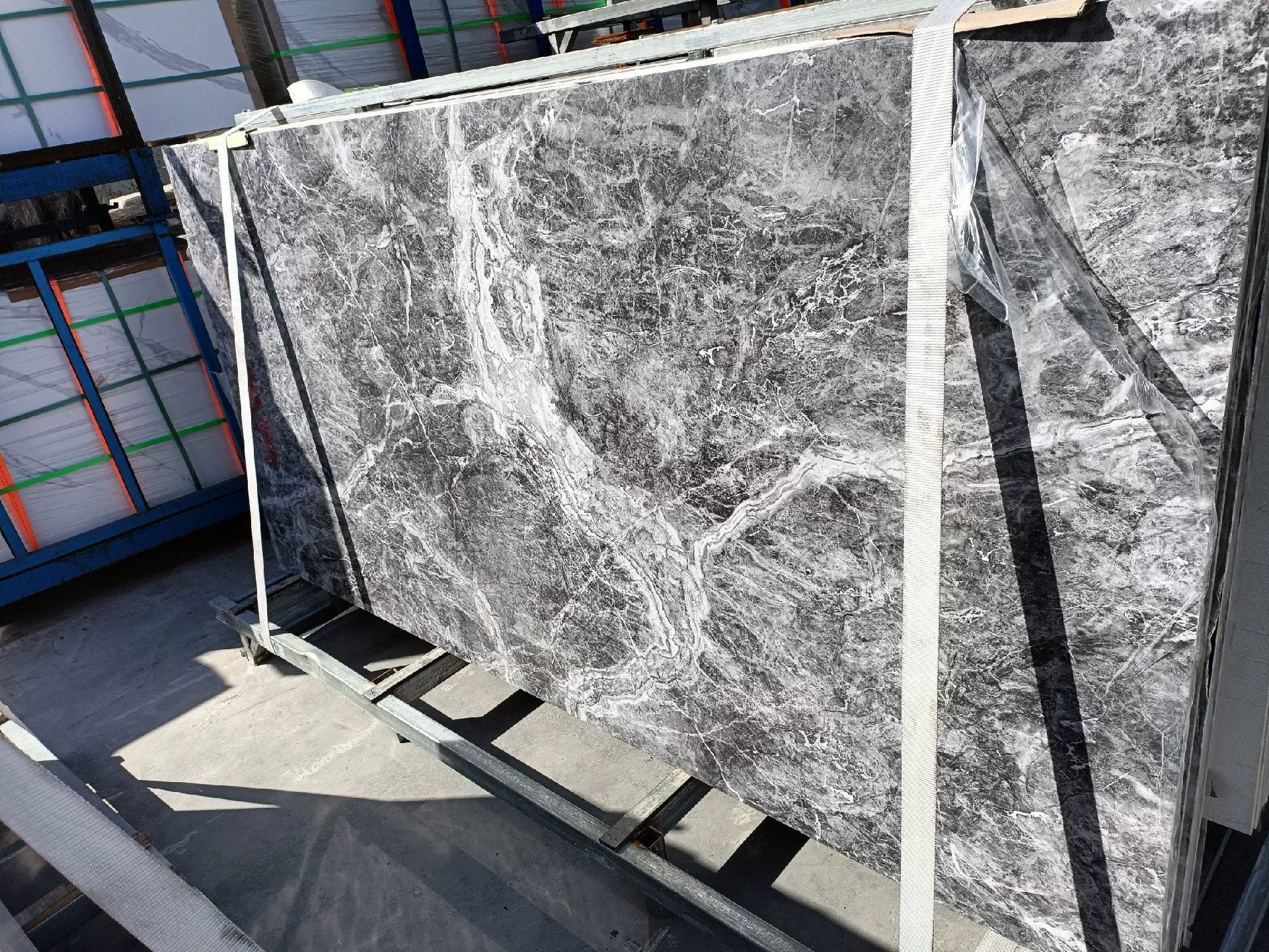 Glossy sintered stone slab 1200x2400x9mm