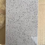 Quartz slab edge view