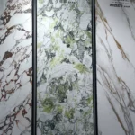 Moulded surface sintered stone slab 800x2600x15 mm