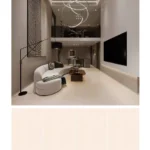 Plain color sintered stone slab