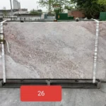 Sintered stone slab close-up