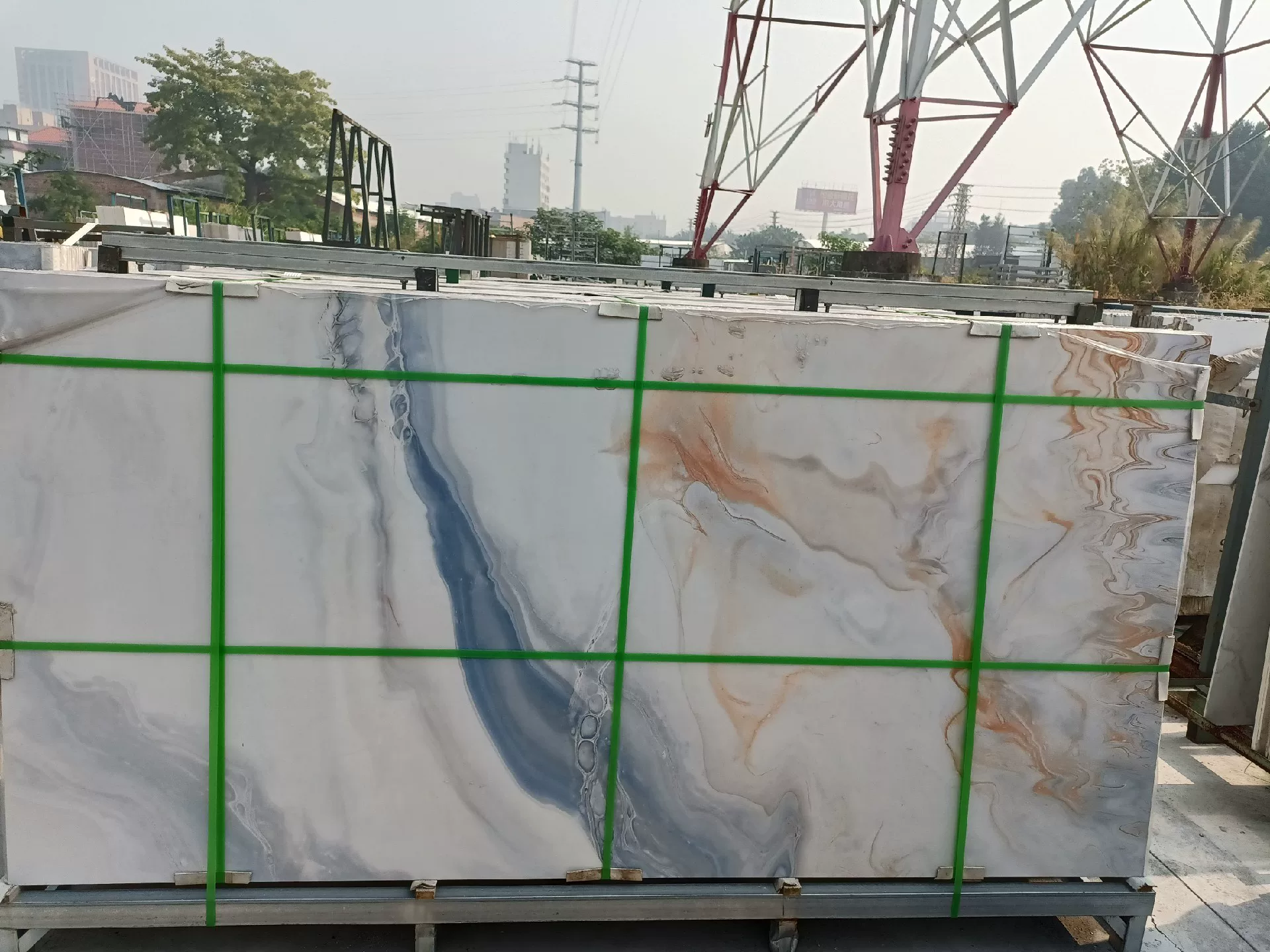 Sintered stone slab 1200x2400x9mm stock lot