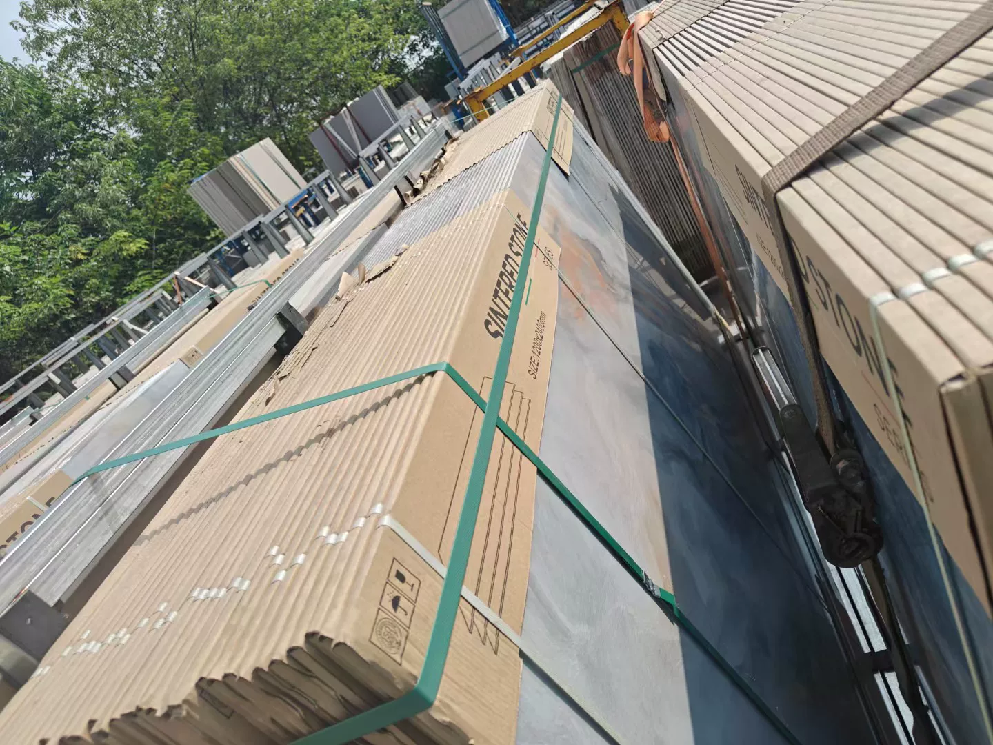 Sintered stone slab stock lot 1200x2400x9mm