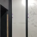 Sintered stone slab stock view