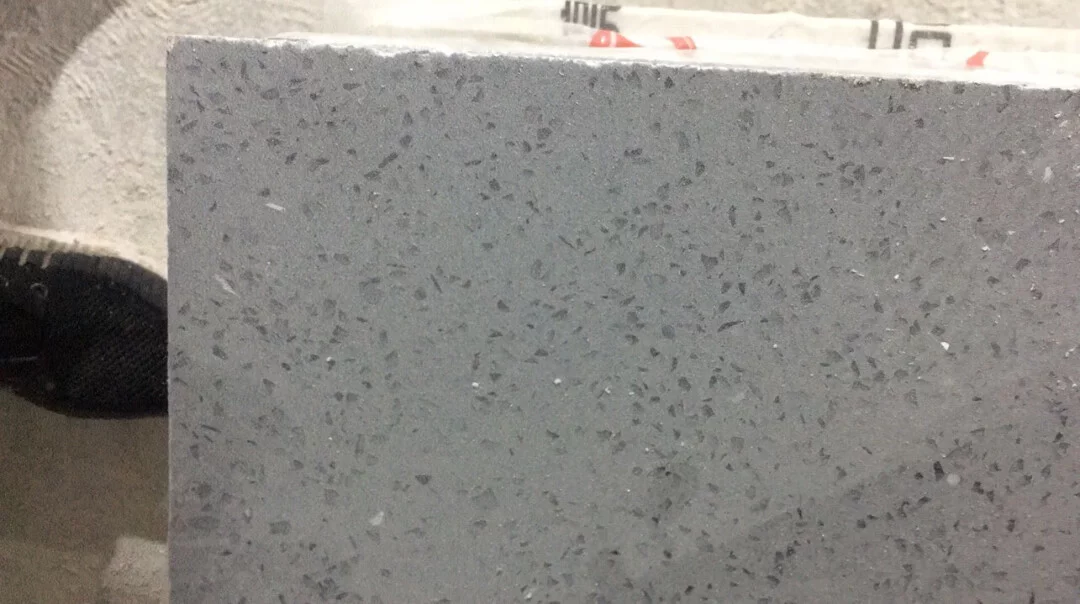 Quartz stone slab stock image 4