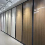 Mint green sintered stone slab, matte finish, 800x2600x9 mm