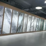 MARSHAL pure white sintered stone slab 800x2600x9mm