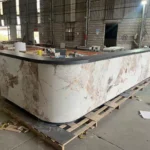 Sintered stone custom fabrication example 7