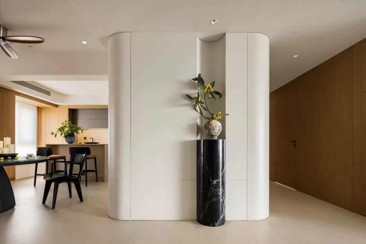 Sintered stone slab view