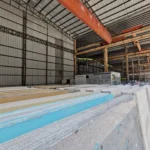 Quartz stone slab stock lot