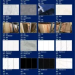 Warehouse or storage context of slabs