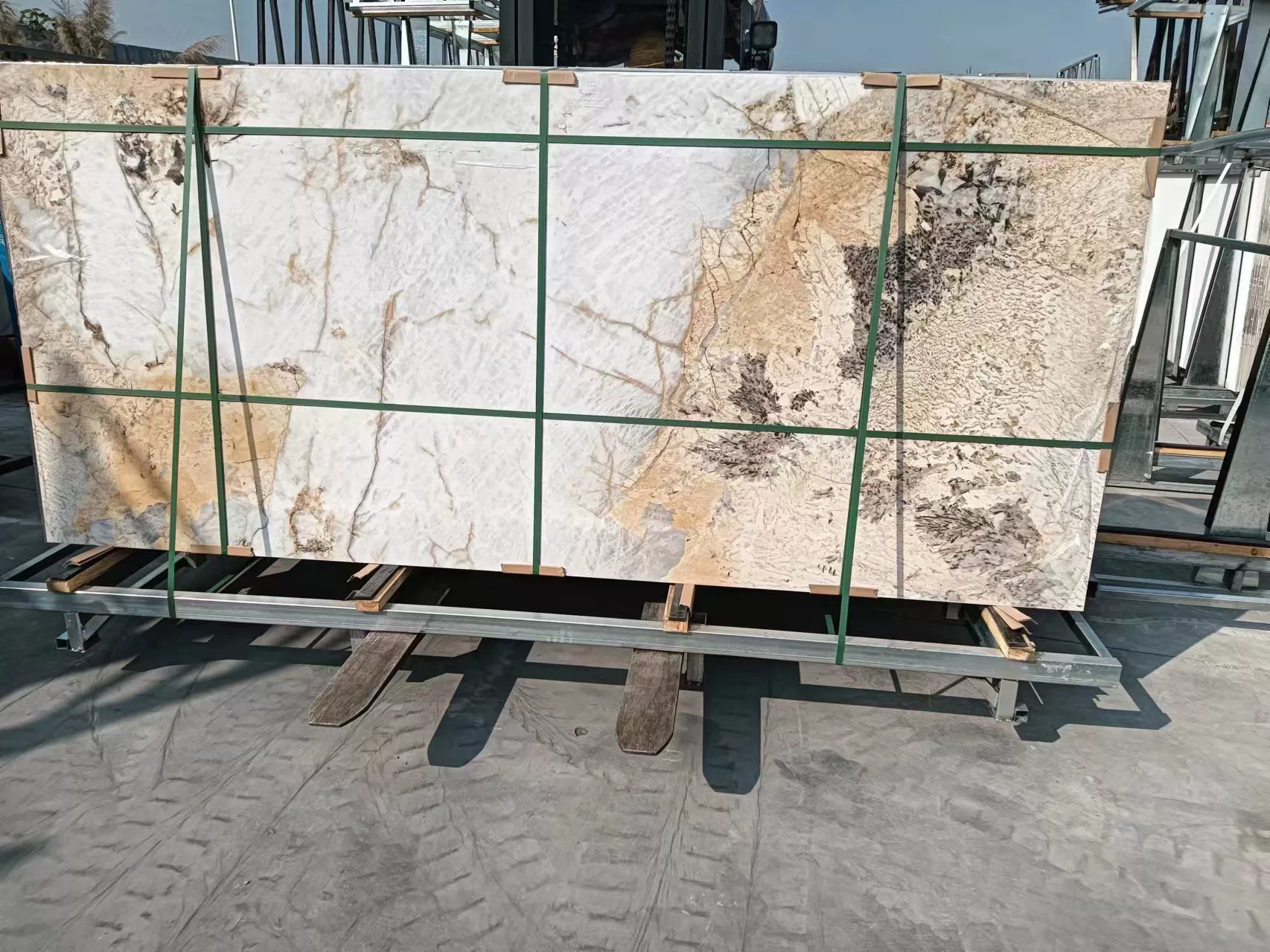 Sintered stone slab stock lot - 900x2700x9mm