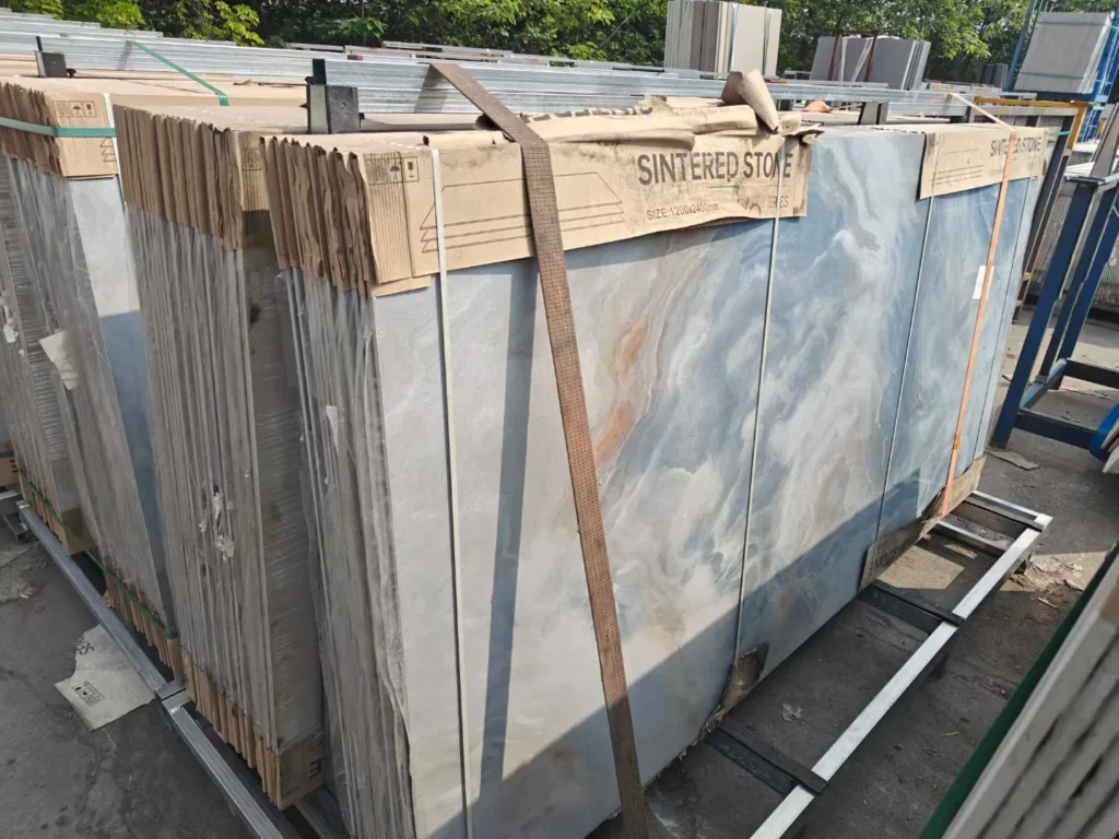 Sintered stone slab stock lot 1200x2400x9mm