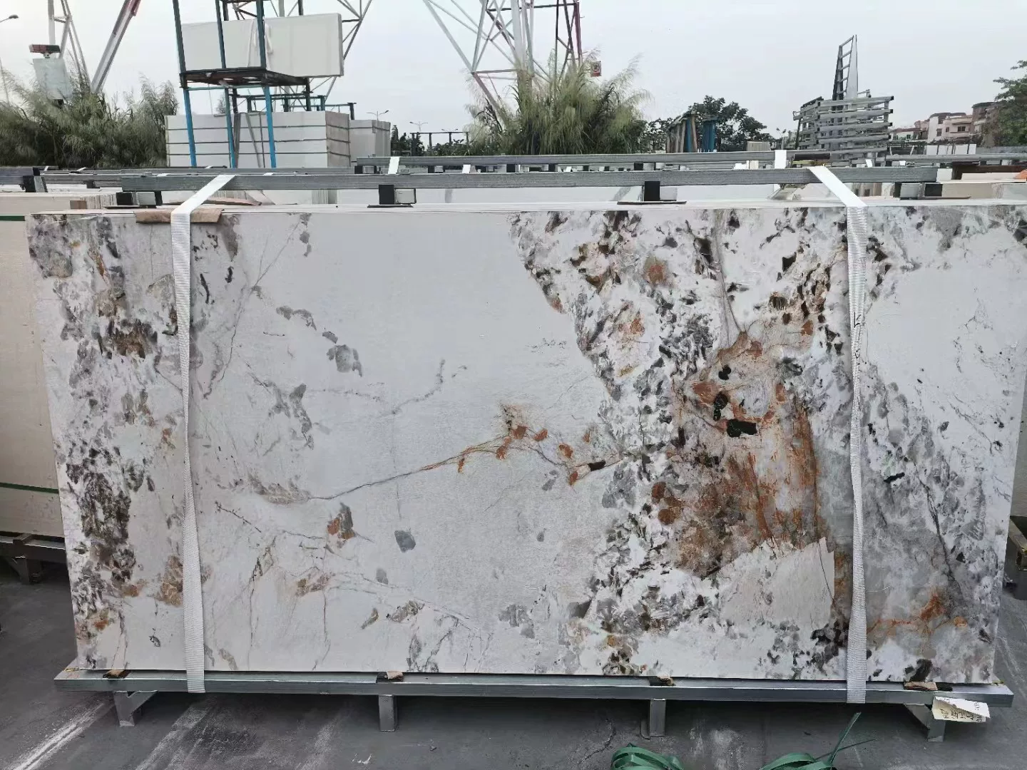 Sintered stone slab 1200x2400x9mm stock view