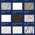 Sintered stone slab stock lot 900x2700x9mm