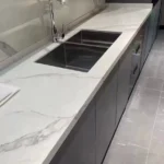 Sintered stone kitchen countertop example