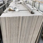 Sintered stone slab close-up