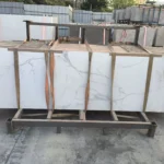 White sintered stone texture