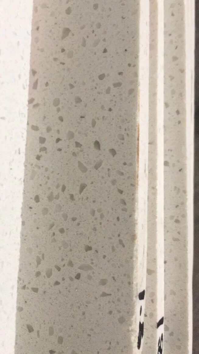 Quartz stone slab stock image 3